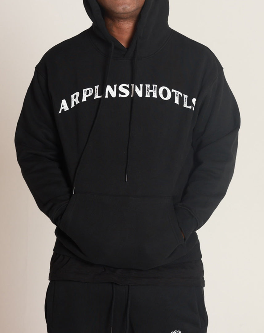 Classic A Hoodie - Black/Grey