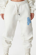 Load image into Gallery viewer, Classic A Sweatpants White/Blue
