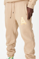 Load image into Gallery viewer, Classic A Sweatpants Brown/Tan
