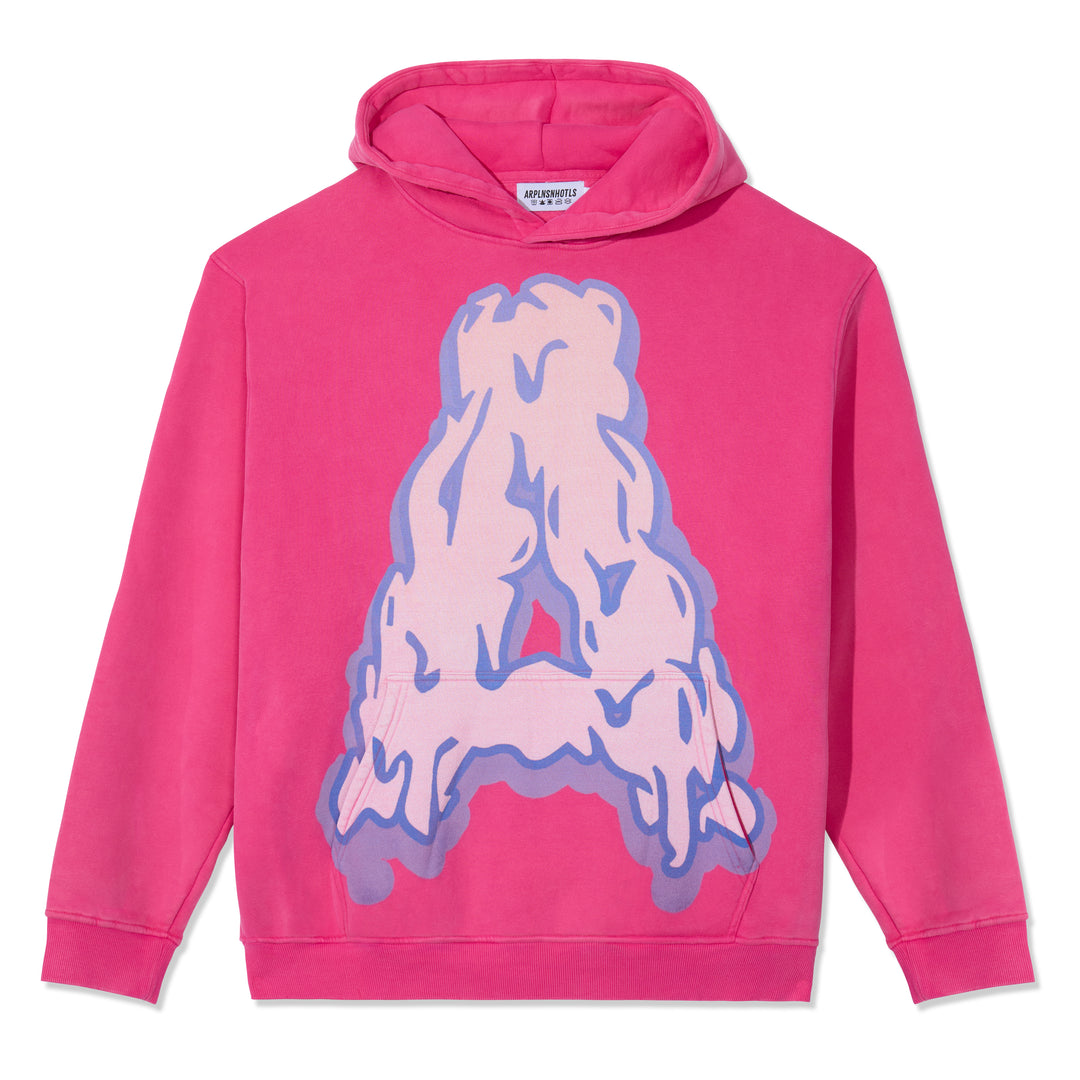 Classic A Hoodie - Pink/Light Purple