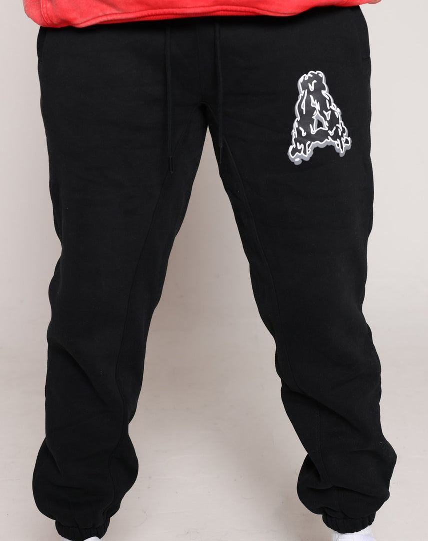 Classic A Sweatpants - Black/Grey