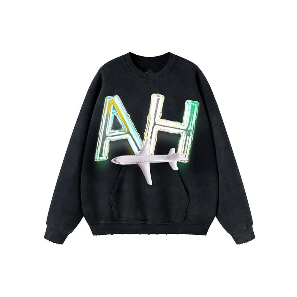 Balloon Sweatshirt - Black