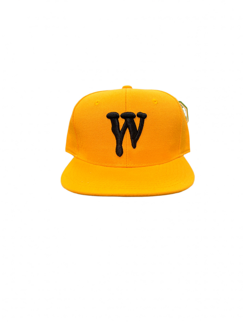 Wallo Drip Snapback - Yellow