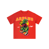 Youth Dino Tee - Red