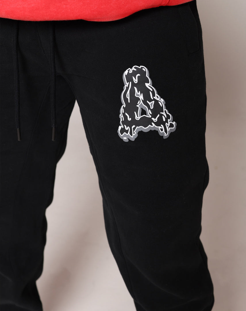 Classic A Sweatpants - Black/Grey